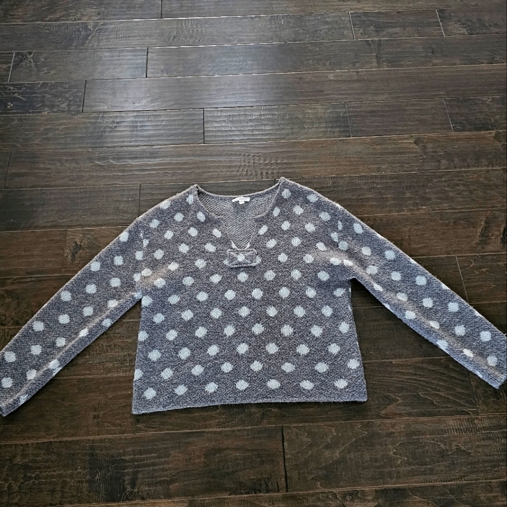 Blu Pepper Women's Polka Dot Sweater sz small